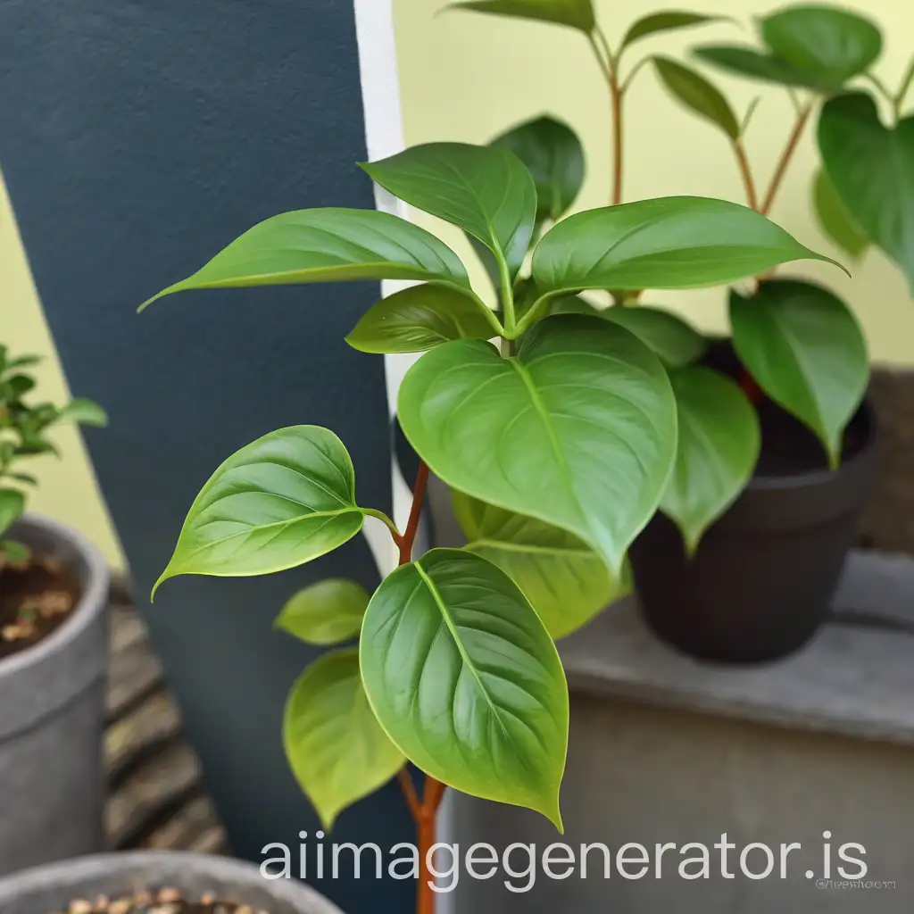 Hyperrealistic-Illustration-of-Quick-Relief-Plant-with-Unique-Leaf-Shape-and-Stem-Colors