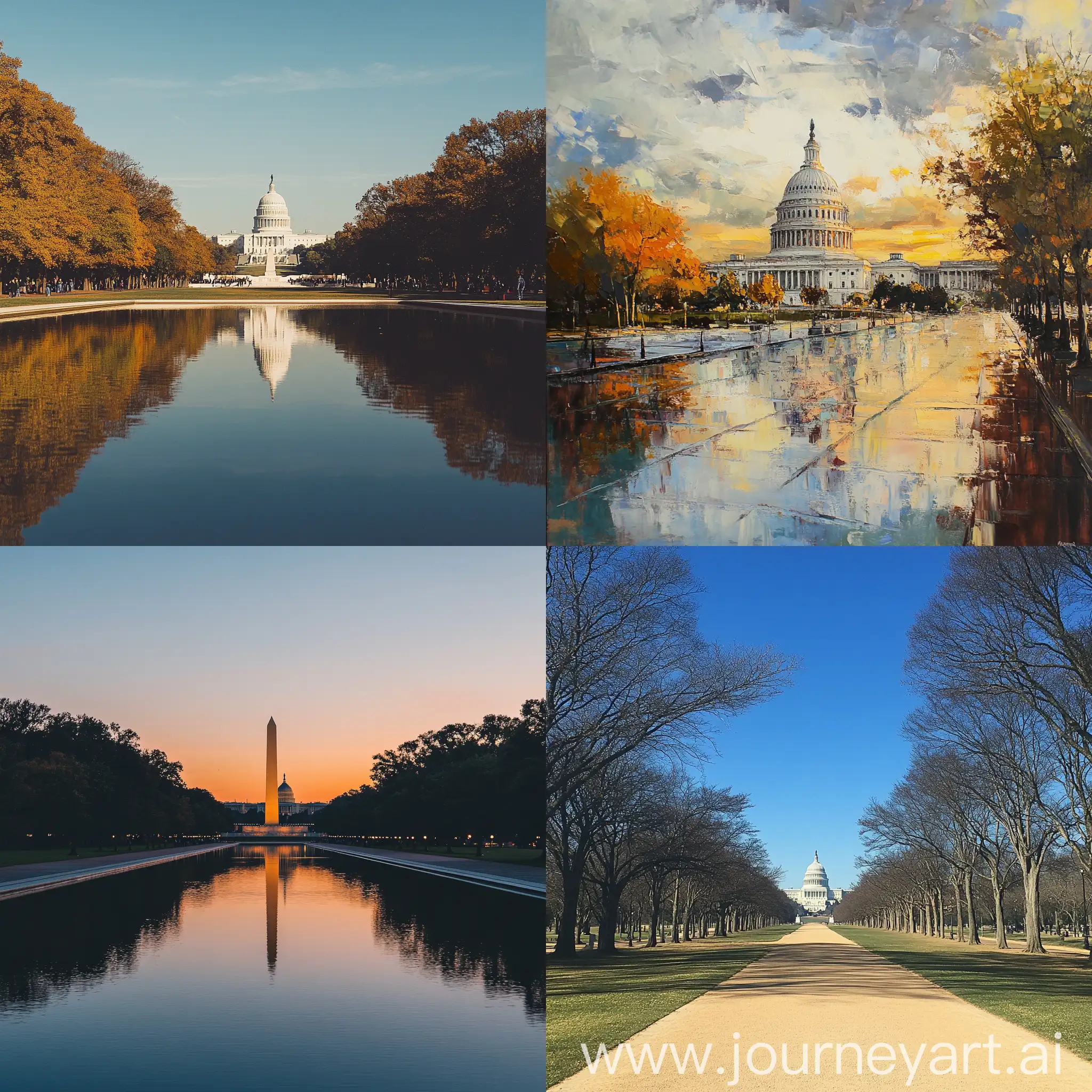 Washington-Monument-Reflections-at-Sunset