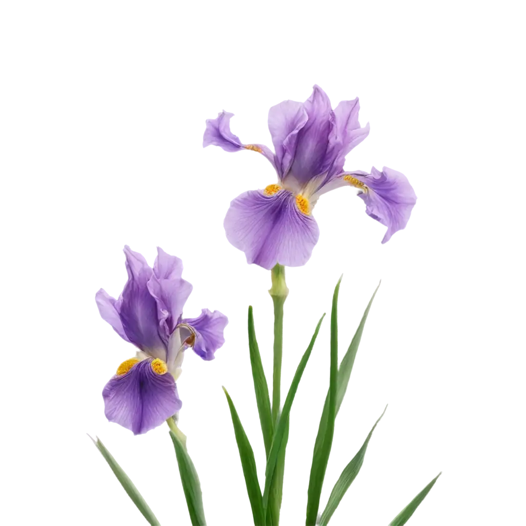 Exquisite-Purple-Irises-PNG-Image-Capturing-Natures-Beauty-in-High-Definition