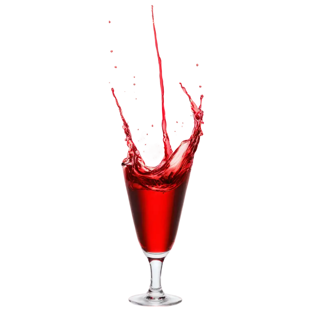 Stunning-PNG-Image-Glass-Full-Cup-of-Red-Color-Water-Splashing-Upwards