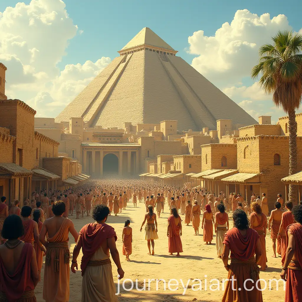 Bustling-Sumerian-City-in-Ancient-Mesopotamia-with-Ziggurat-and-Marketplaces