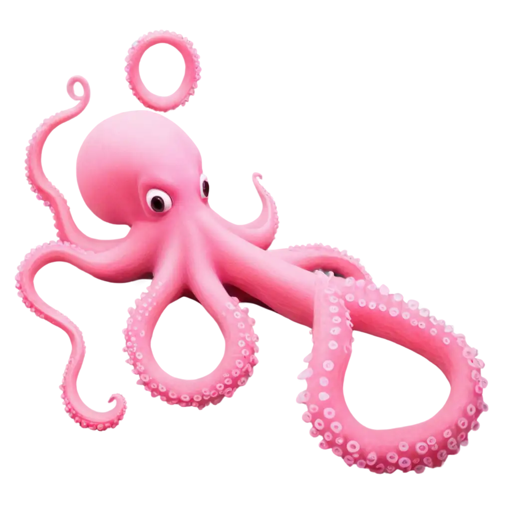 Realistic-Pink-Octopus-Limbs-PNG-HighQuality-Transparent-Image-for-Diverse-Uses