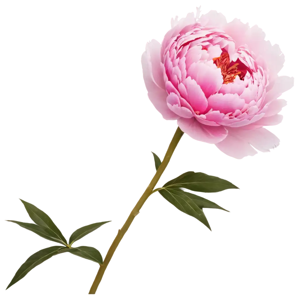 HighResolution-PNG-Image-of-a-Big-Pink-Peony-Flower-for-Creative-Use