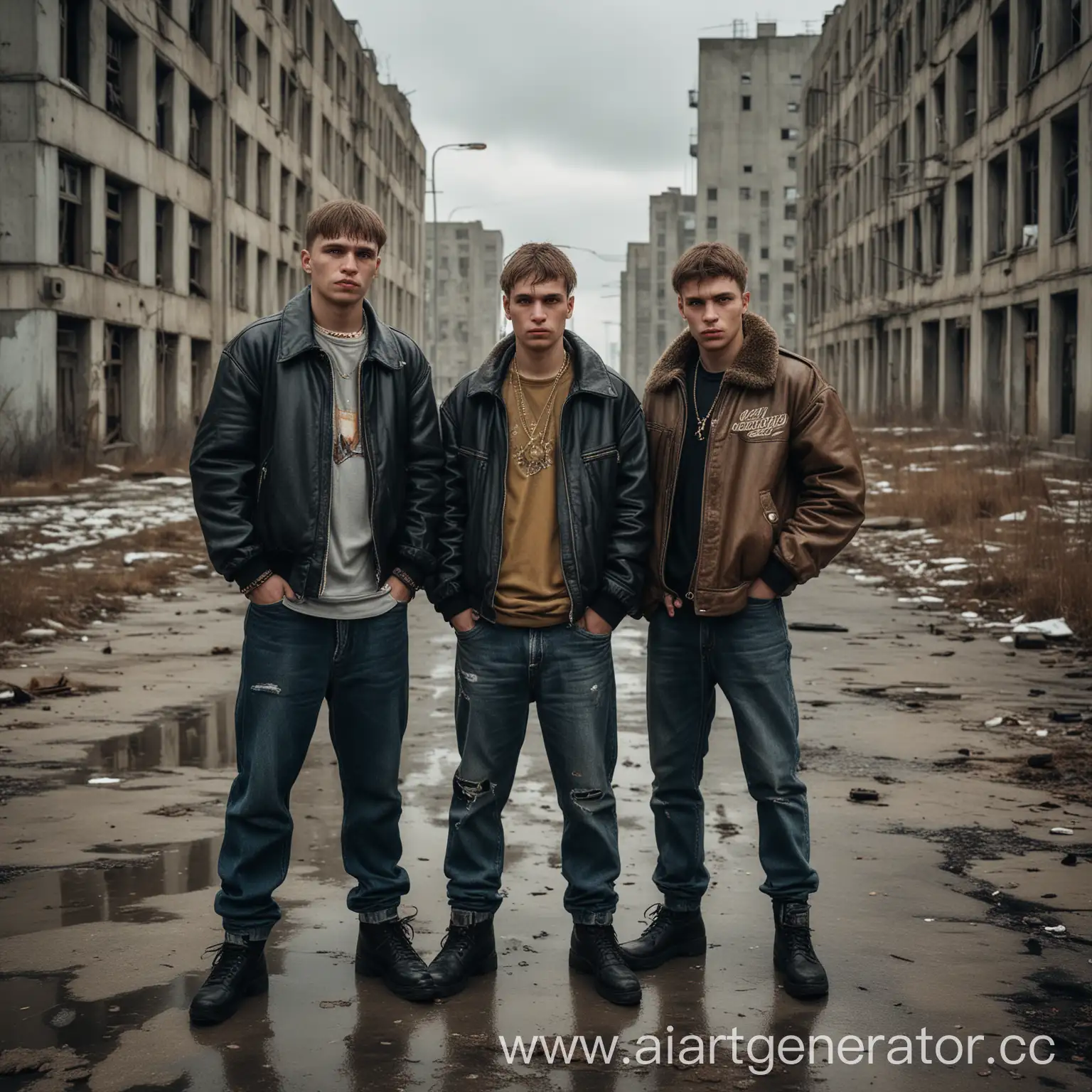 PostSoviet-Gangsters-in-Northern-Russian-Urban-Landscape-1990s-Aesthetic