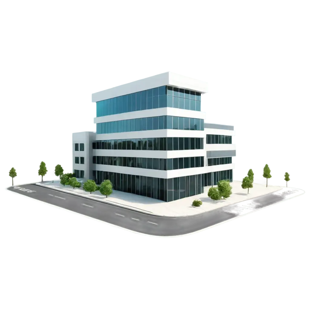 3D-Office-Building-PNG-Image-HighQuality-Single-Building-Design-for-Versatile-Use