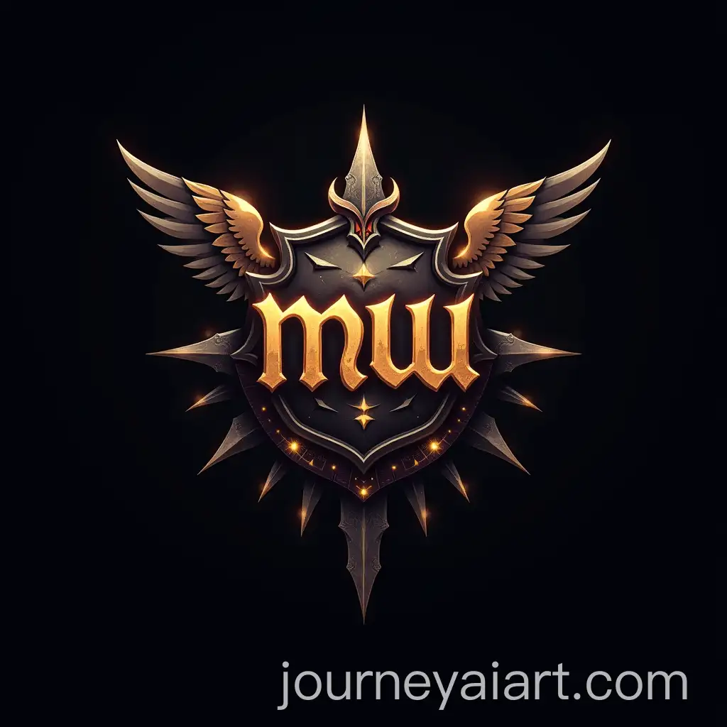 Dark-Fantasy-Logo-Design-with-Bold-Medieval-Font-and-Golden-Accents