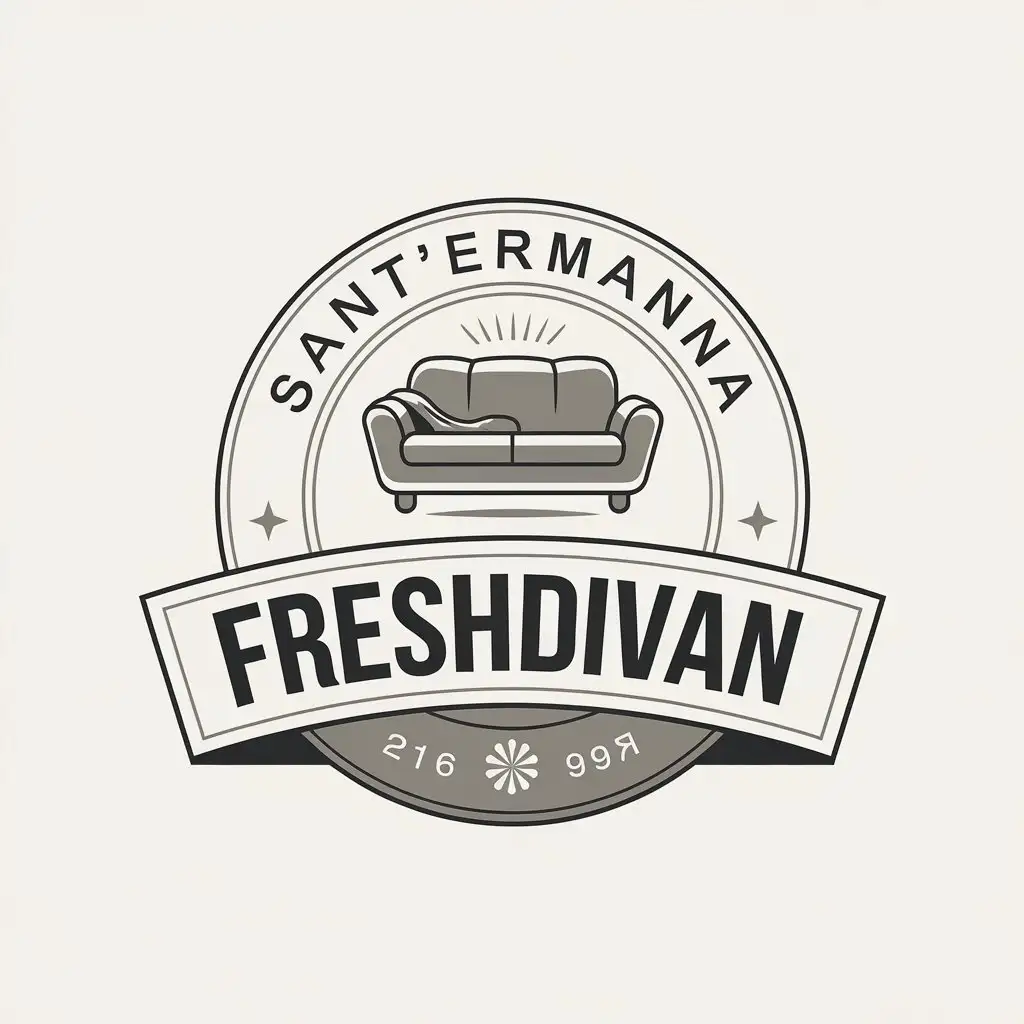 LOGO-Design-for-Freshdivan-Clean-Sofa-Extractor-Santoemma-with-Moderate-Clear-Background