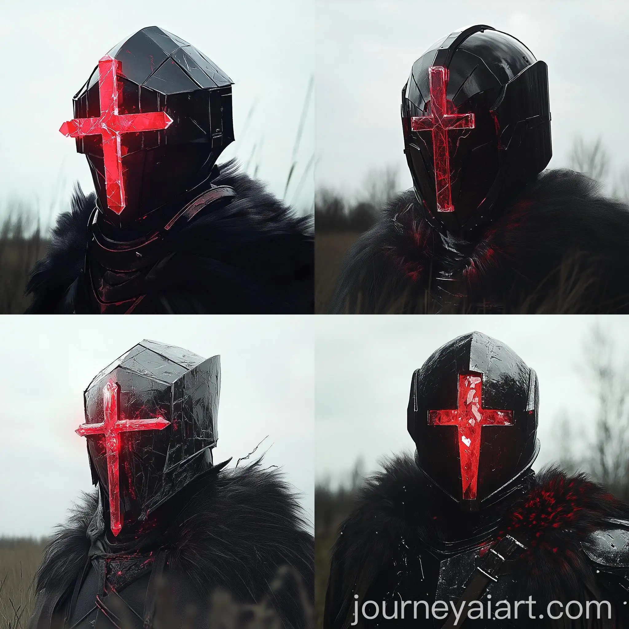 Helmet-with-Red-Crystal-SciFi-Space-Warrior-Concept-Art