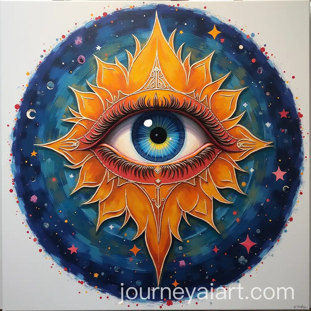 Third-Eye-Chakra-with-Infinity-Symbol-on-Circular-Canvas