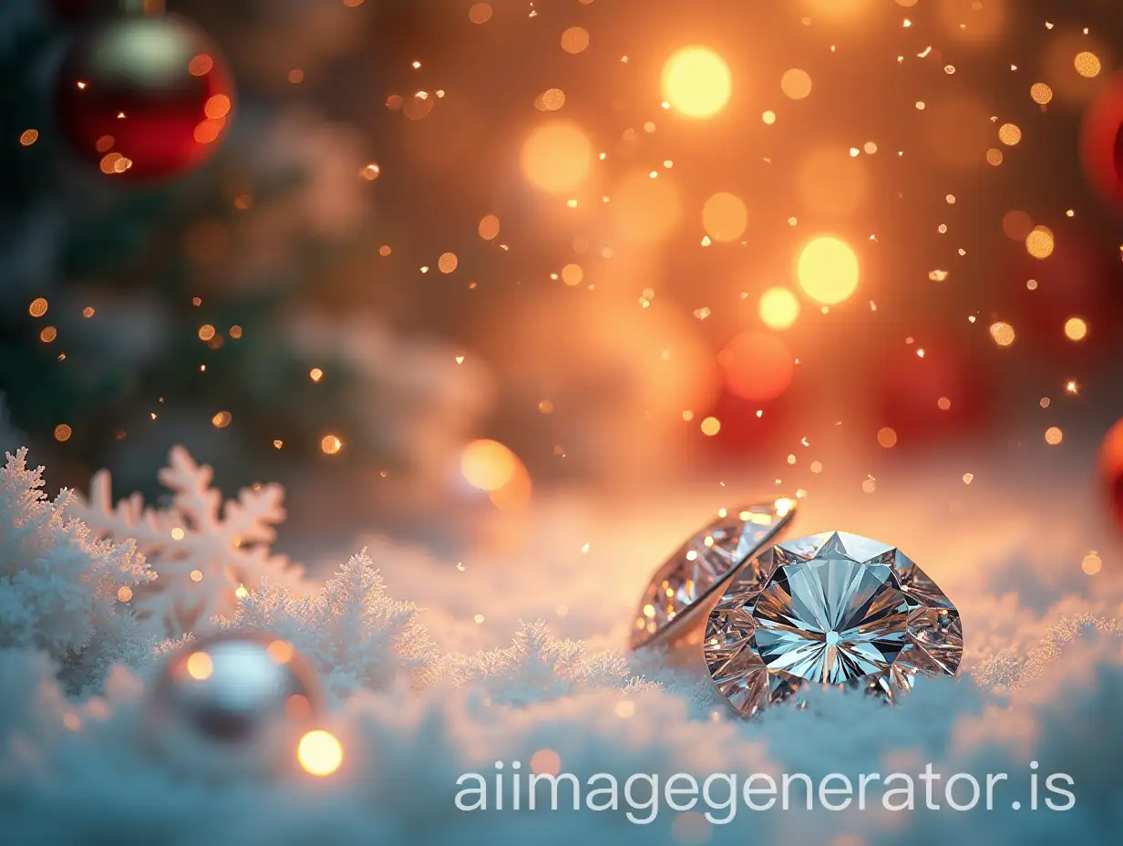 Merry-Christmas-and-Happy-New-Year-Banner-with-Sparkling-Diamonds-and-Festive-Winter-Theme