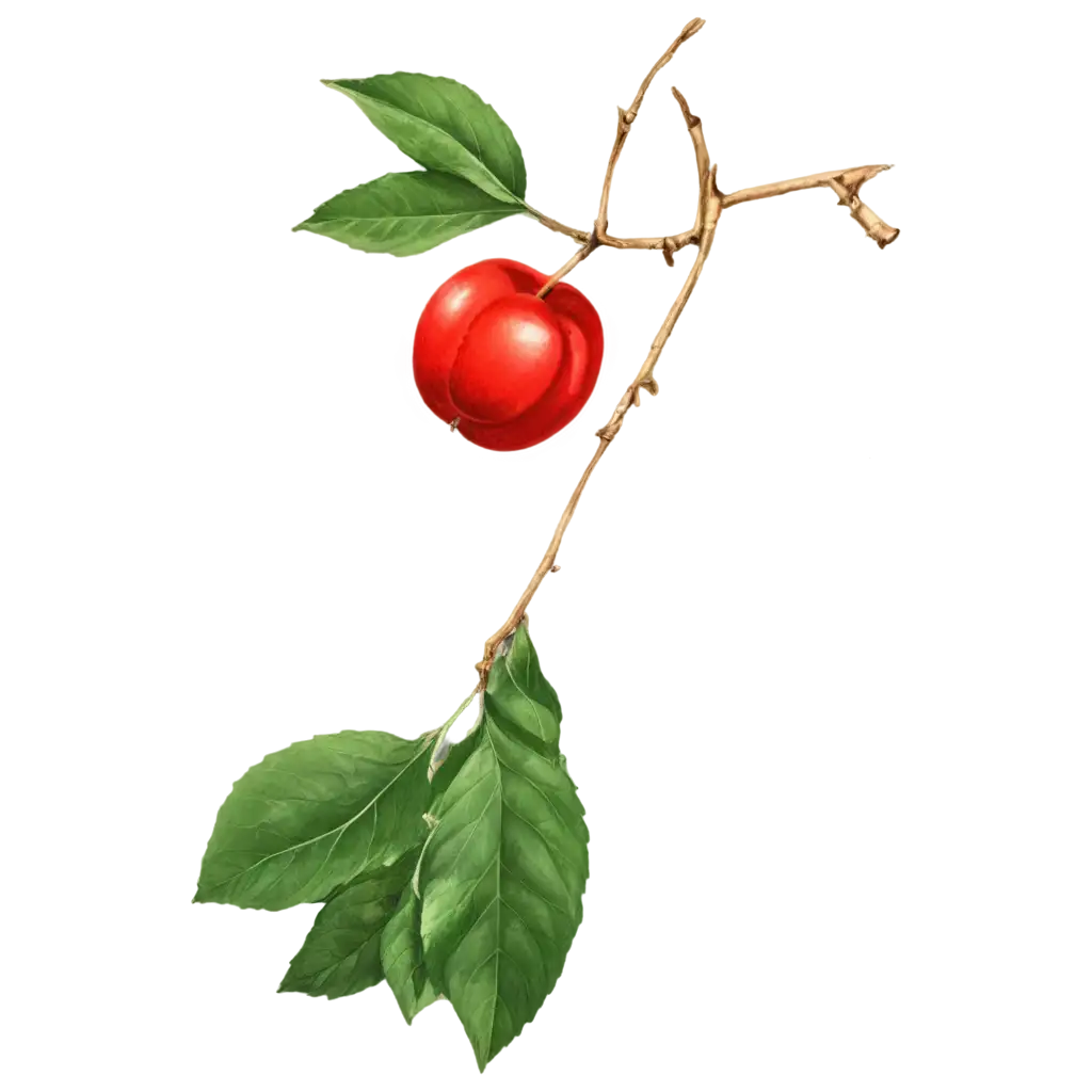 Explore-Acerola-PNG-Image-Vibrant-Fruit-Illustration-for-Versatile-Use