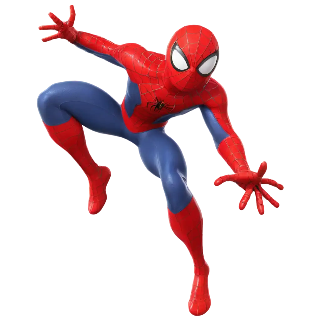 3D-Spiderman-PNG-Image-Heroic-Standing-Pose