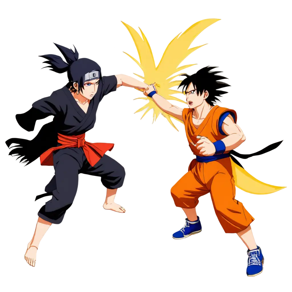 Epic-Battle-PNG-Itachi-Uchiha-vs-Goku-Dragon-Ball