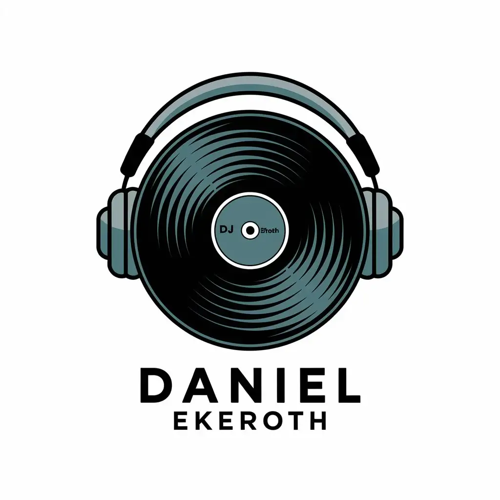 LOGO Design for Daniel Ekeroth DJ Ekeroth with a Modern and Clear Aesthetic