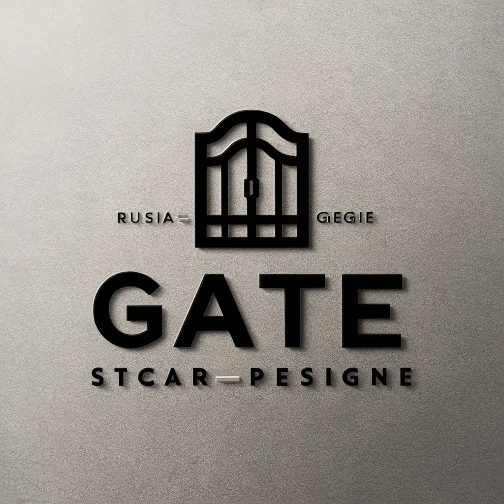 LOGO-Design-for-Russia-Reliable-Quality-Door-Gates-Vector-Design-for-Automotive-Industry