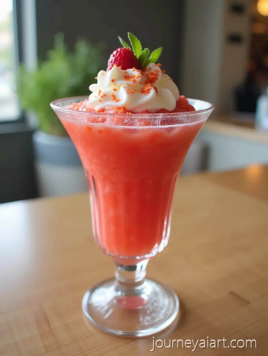Refreshing-Granita-in-a-Summer-Setting-with-VibrGranita-dessert-imageant-Colors