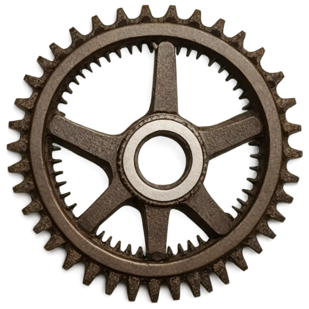 One-Rounded-Gear-PNG-Detailed-AI-Art-Prompt-Analysis