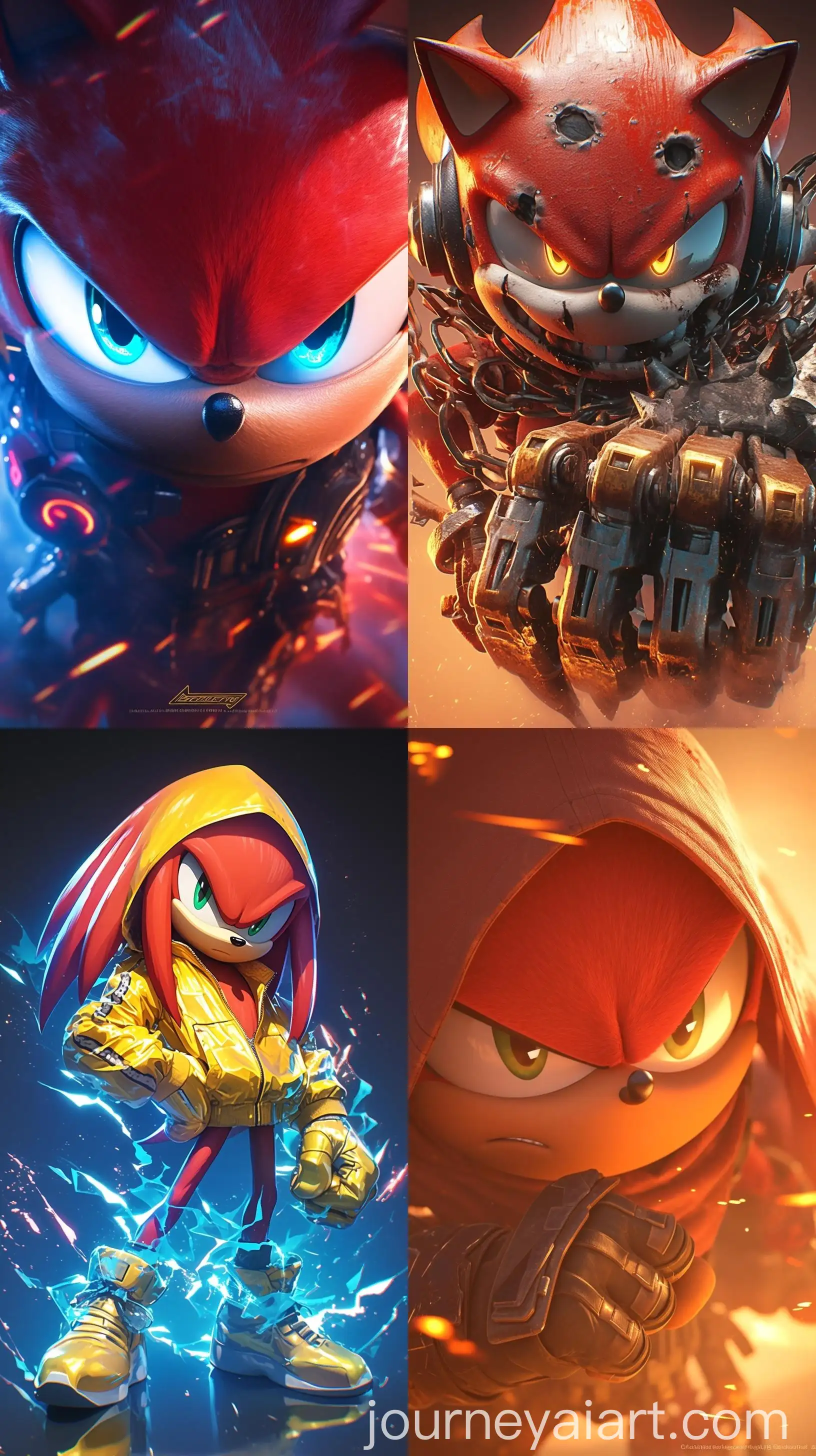 Angry-Knuckles-Illustration-from-Sonic-with-Cinematic-Lighting-and-Vivid-Colors