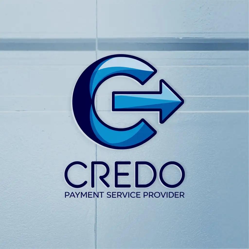 LOGO Design for CREDO Modern Payment Service Provider with Trust and Technology Theme