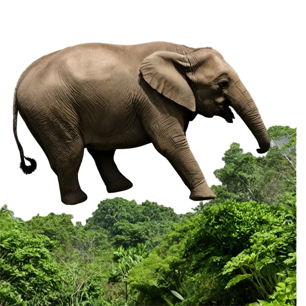 Elephant-Jumping-in-Jungle-PNGPNG-Image-SEO-Analysis-HighQuality-Image-for-Creative-Projects