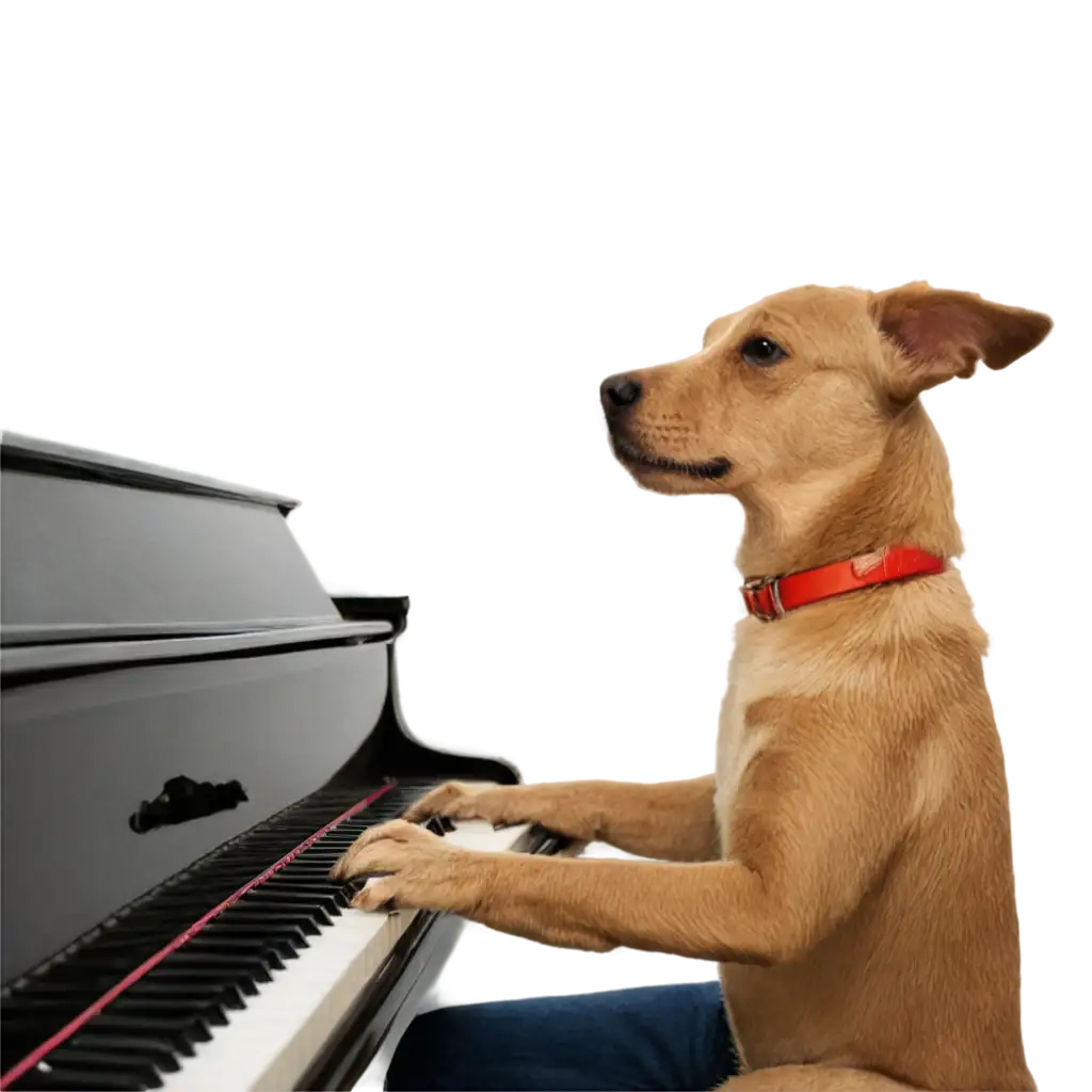 Playful-Dog-Playing-Piano-PNG-Image-Creation-for-Vibrant-Online-Presence