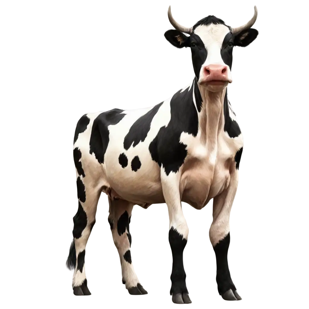 Realistic-Cow-PNG-Image-for-Diverse-Applications