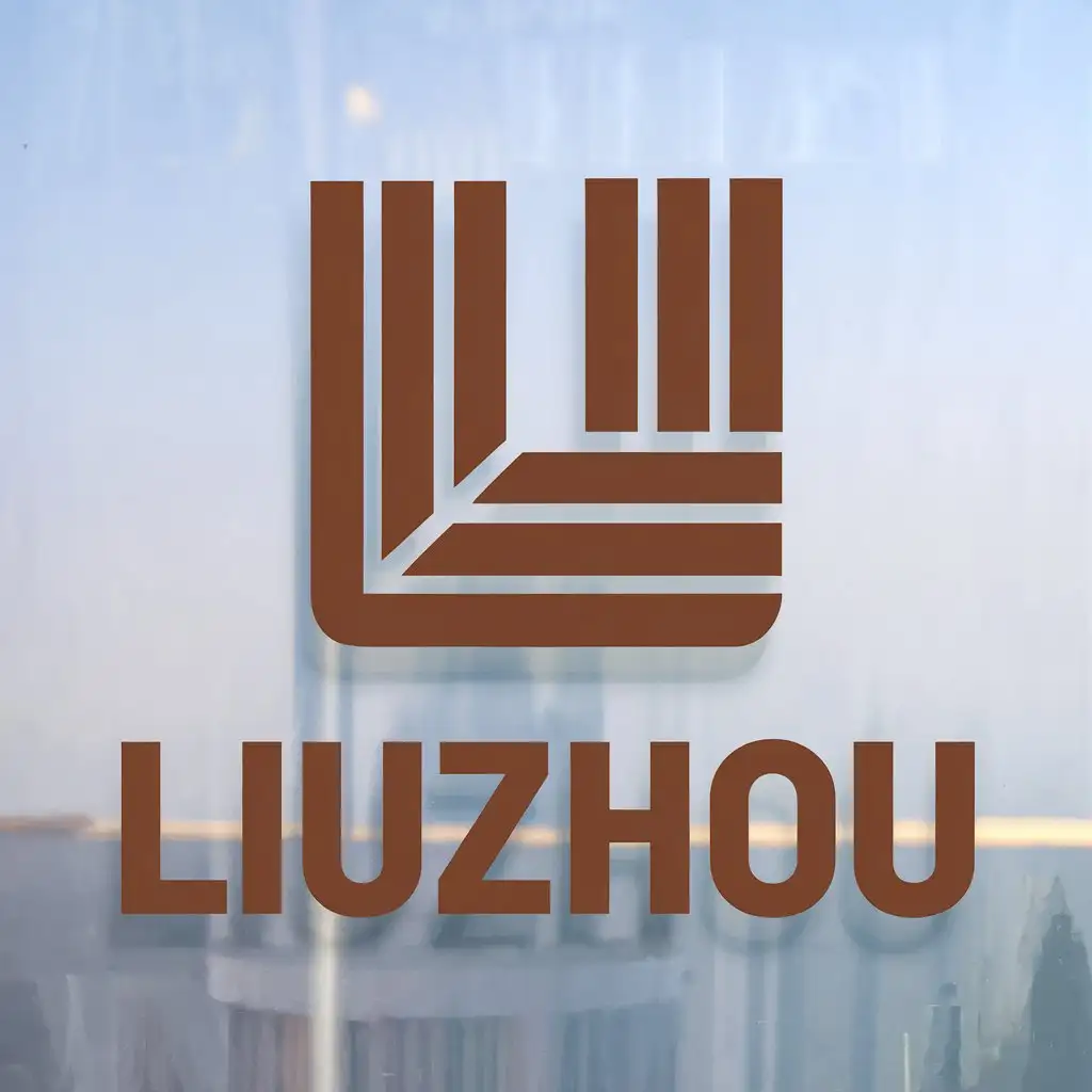 LOGO-Design-for-Liuzhou-Modern-Vector-Art-with-Clear-Typography-and-Minimalist-Aesthetics