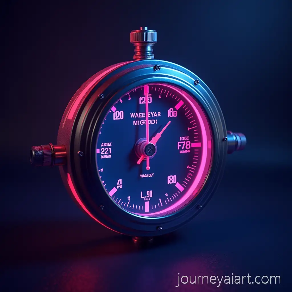 Cyberpunk-Neon-Analog-Water-Meter-Background-for-Mobile-App