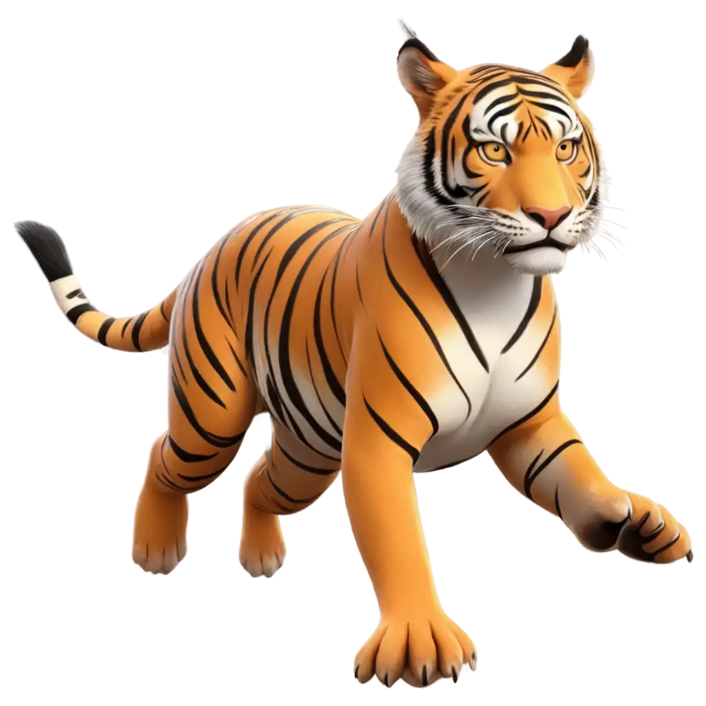 Stunning-3D-Tiger-Running-PNG-Image-for-HighQuality-Visual-Impact