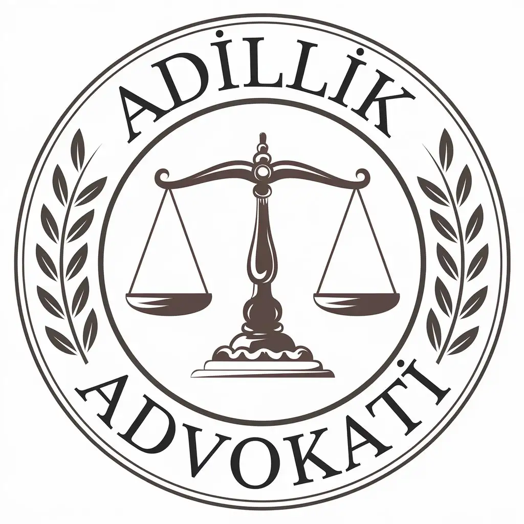 LOGO Design for ADILLIK ADVOKATI Modern Professional Typography with Legal Symbolism