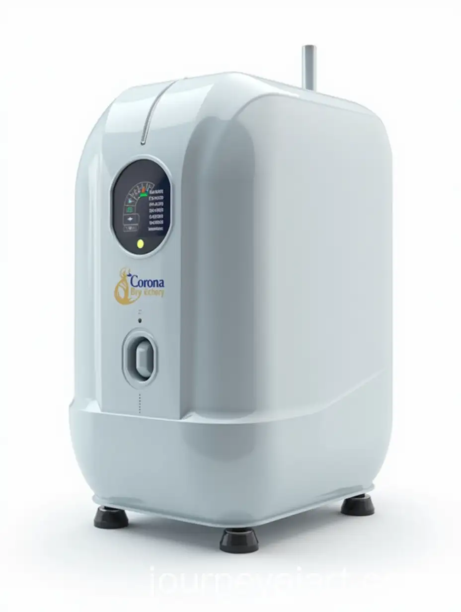 Highly-Detailed-Medical-Electronic-Product-on-White-Background-with-Corona-Rendering