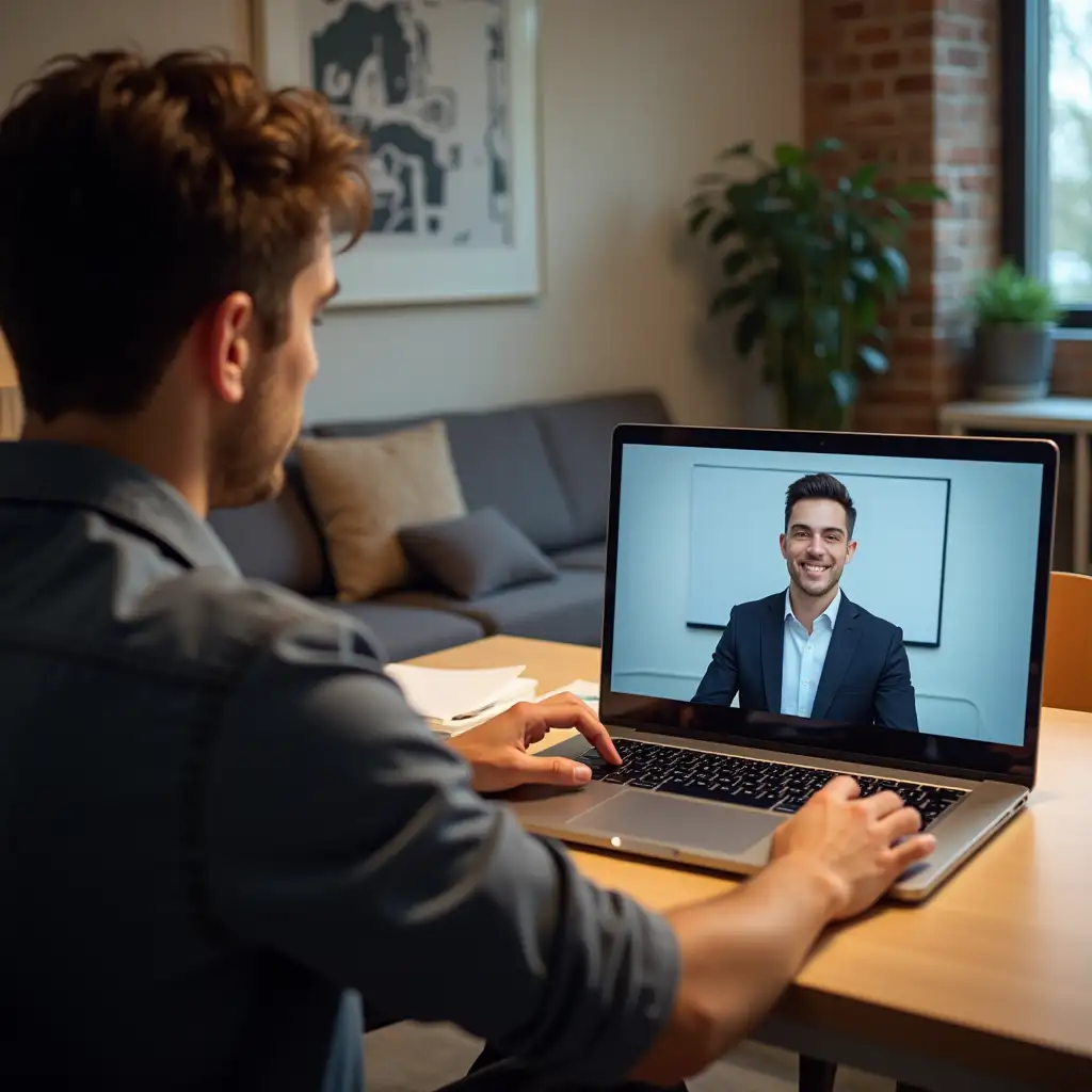 Virtual-Job-Interview-on-Laptop-Screen-with-Candidate-and-Interviewer-Visible