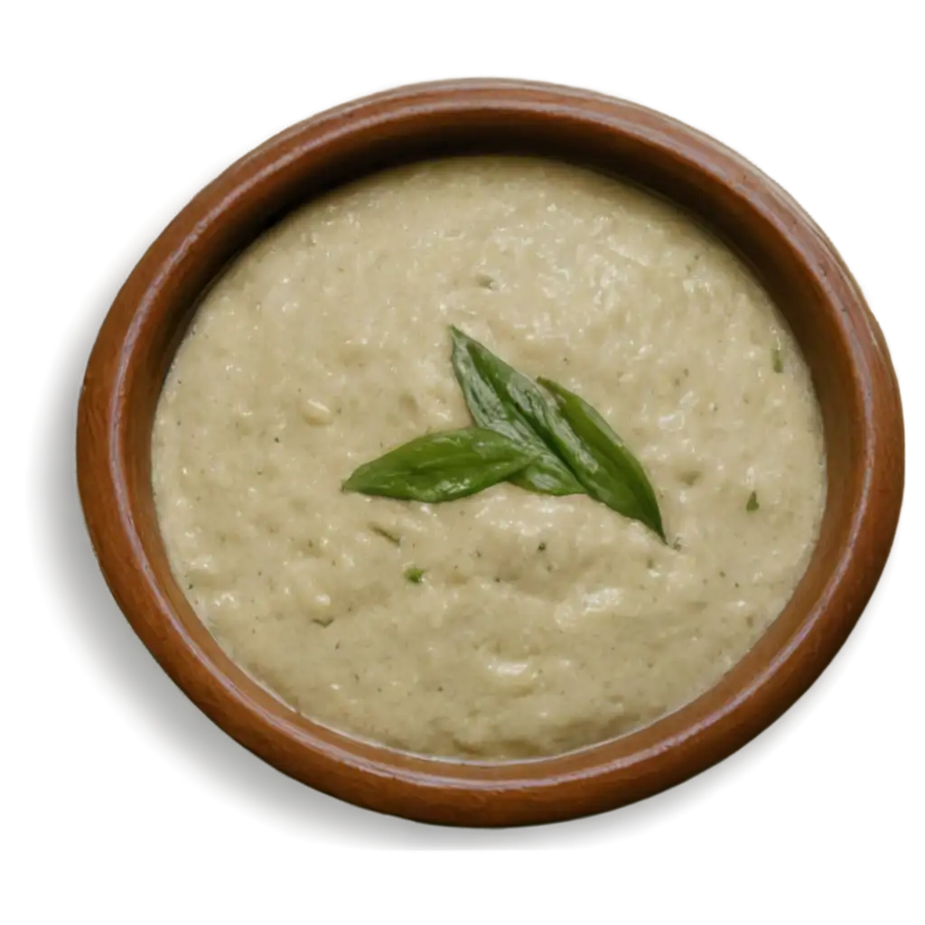 Coconut-Chutney-PNG-Image-HighQuality-Transparent-Format-for-Culinary-Use