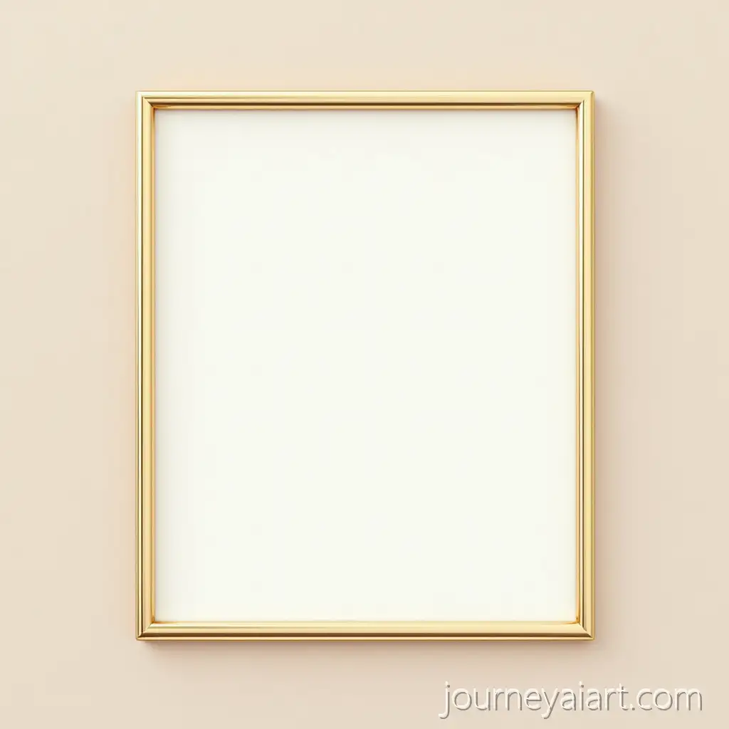 Rectangular-Frame-with-Thin-Double-Gold-Border