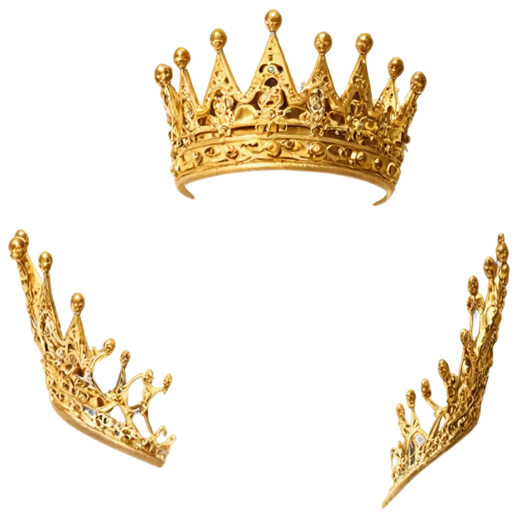 Golden-Crown-PNG-Image-HighQuality-Transparent-Crown-Design-for-Creative-Use