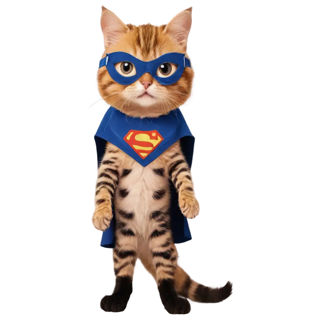 Adorable-Spotted-Cat-Superhero-PNG-Image-with-Transparent-Background