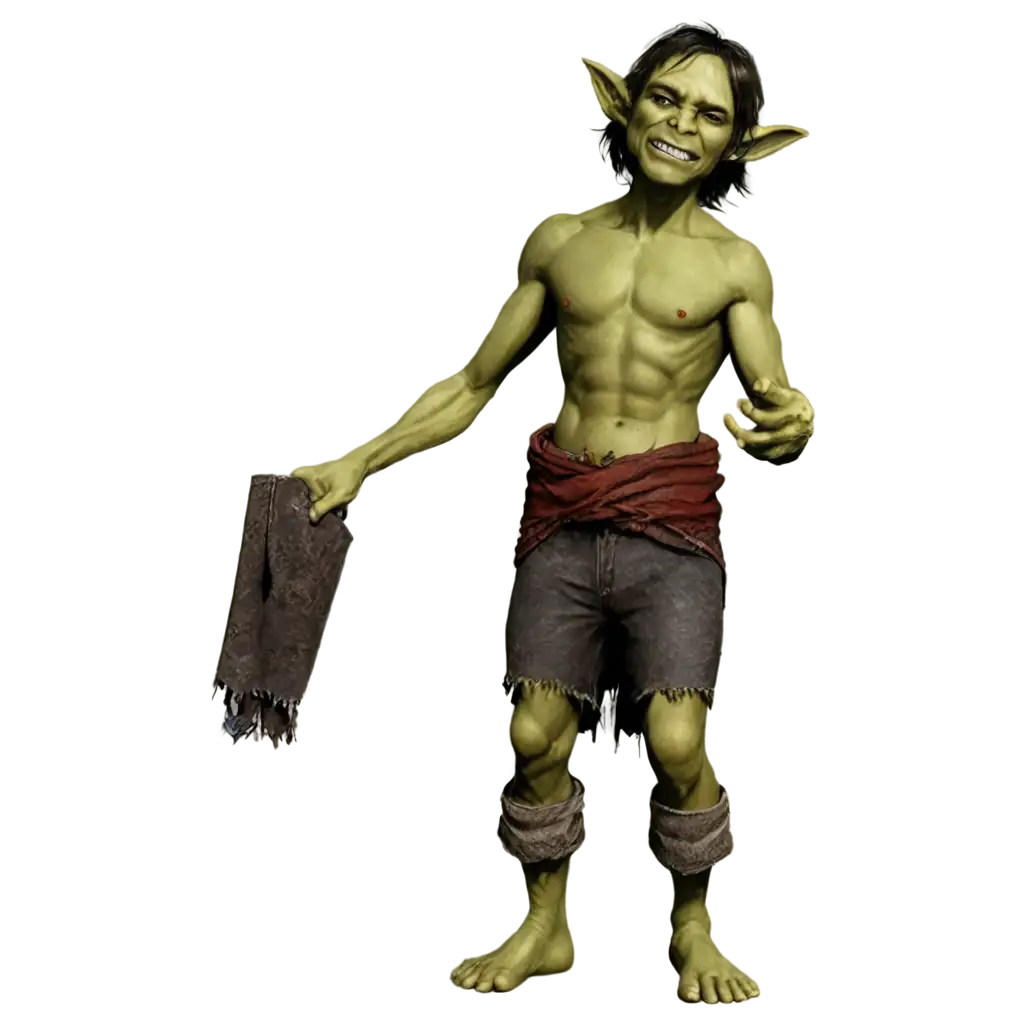 PNG-Image-of-Goblin-Slave-in-Tattered-Clothes-Capturing-the-Essence-of-Desolation