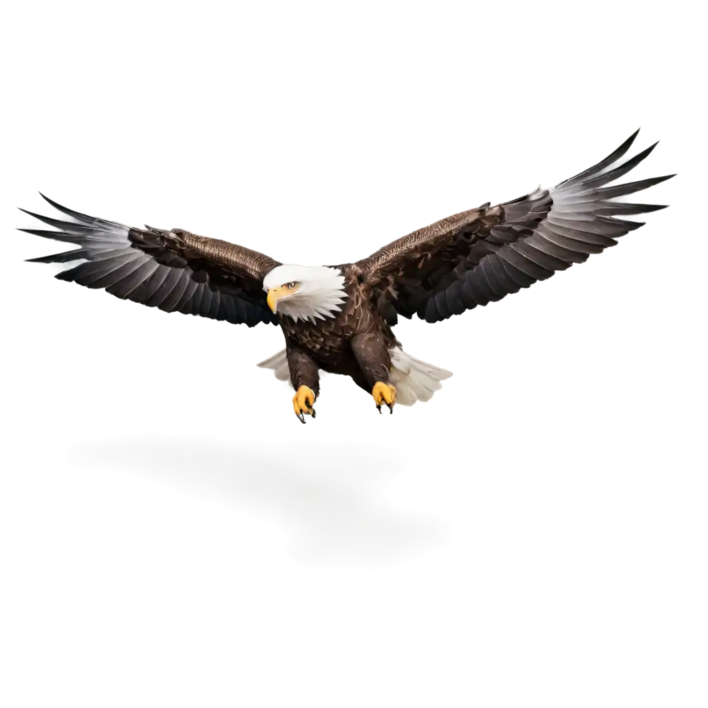 Eagle-in-Flight-PNG-Image-HighResolution-Artwork-for-Stunning-Clarity-and-Detail