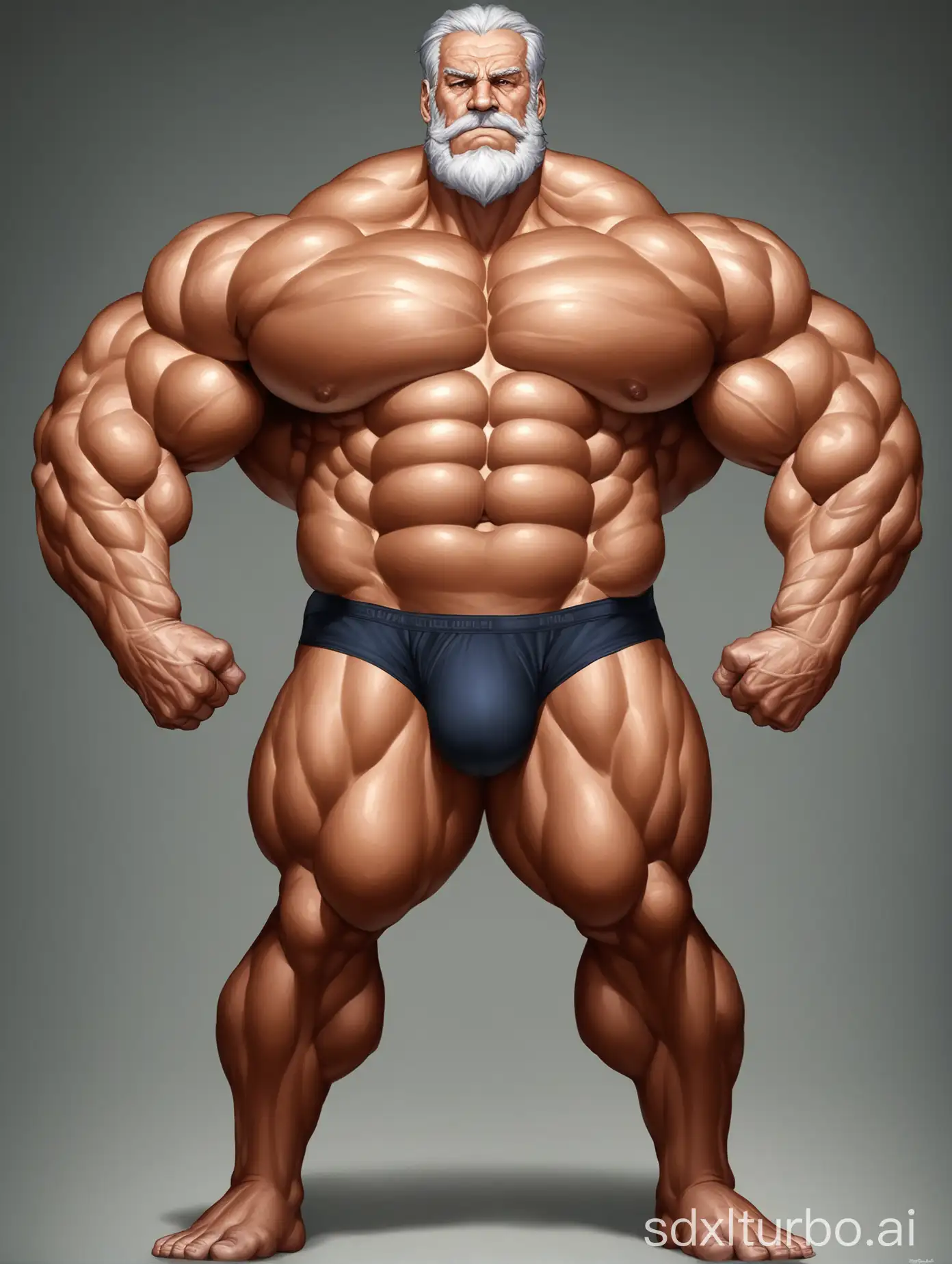 Muscular-Elderly-Man-Showing-Massive-Biceps-and-Abs