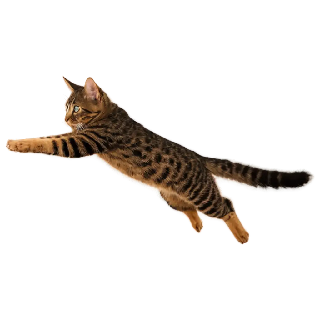 Flying-Cat-PNG-Captivating-Illustration-of-Feline-Grace