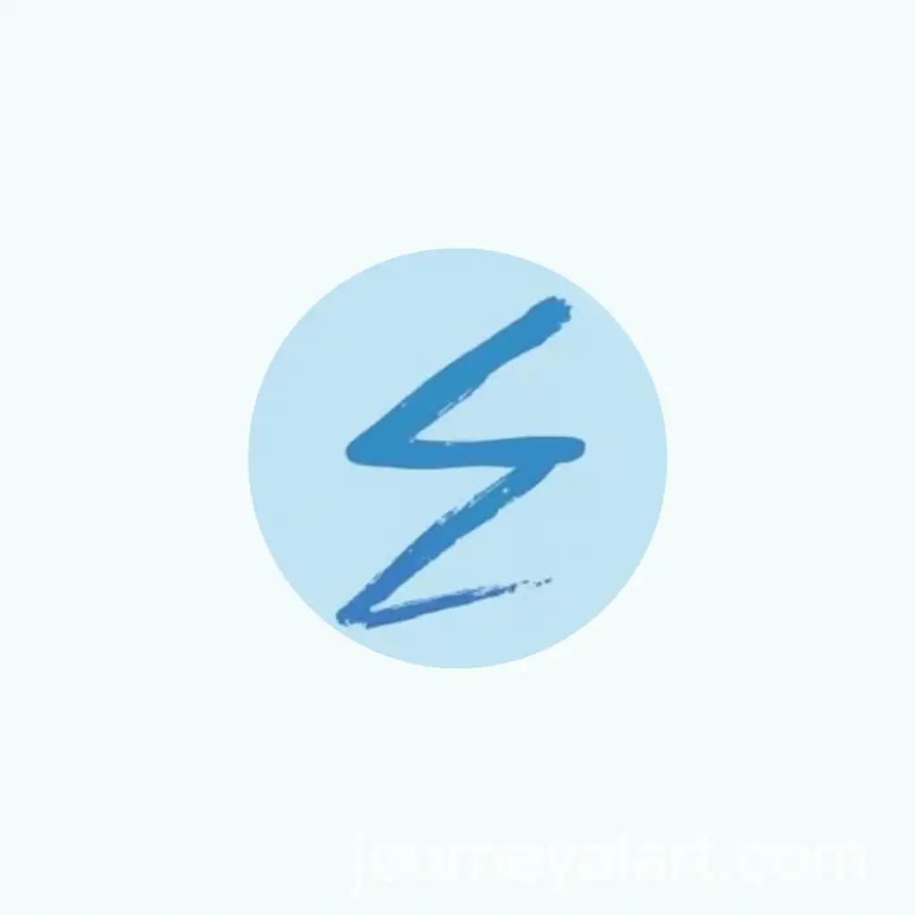 Graphic-Design-of-Handwriting-Paper-Plane-Circle-with-Z-for-ZANFIA-Marketing-Platform