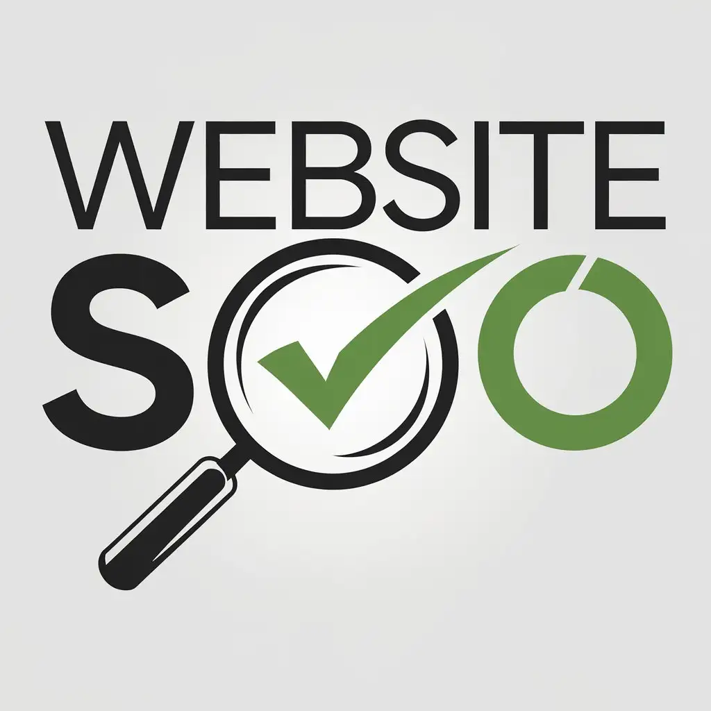 LOGO Design for Website SEO Enhancing Website Visibility with Clear Moderate Graphics