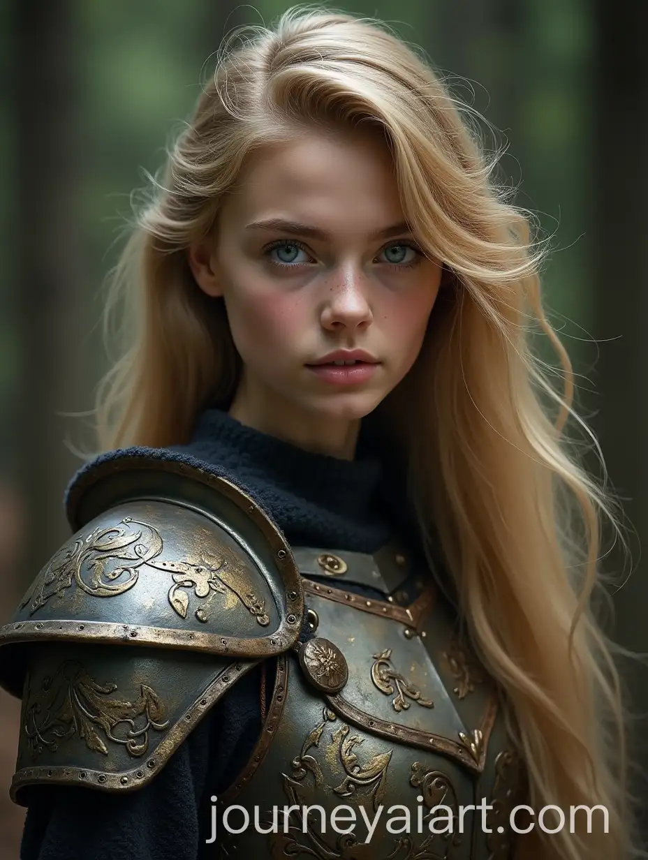 Knight-Girl-in-Intricate-CelticInspired-Armor-in-League-of-Legends-Arcane-Style