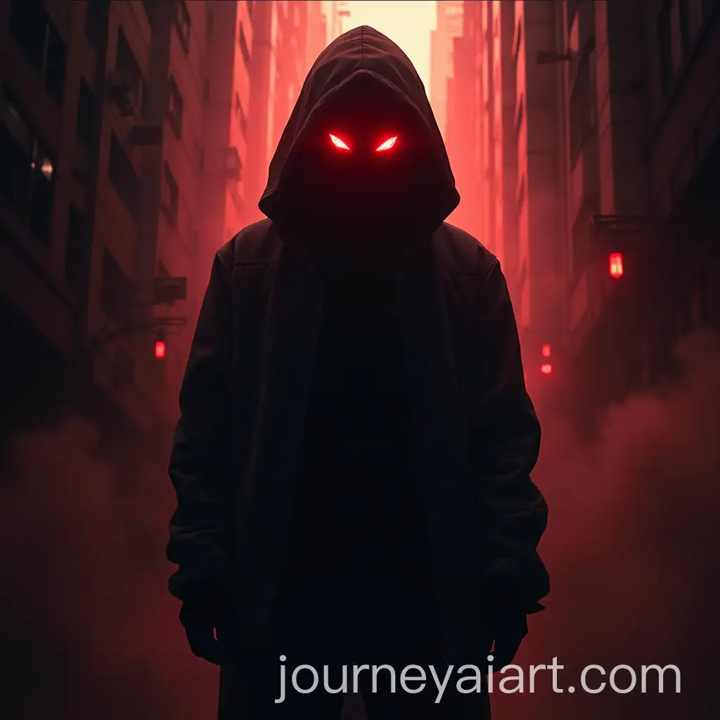 AI-Image-Prompt-ExpansionDark-AnimeStyle-Shadow-Figure-with-Glowing-Eyes-in-Moody-Urban-Setting
