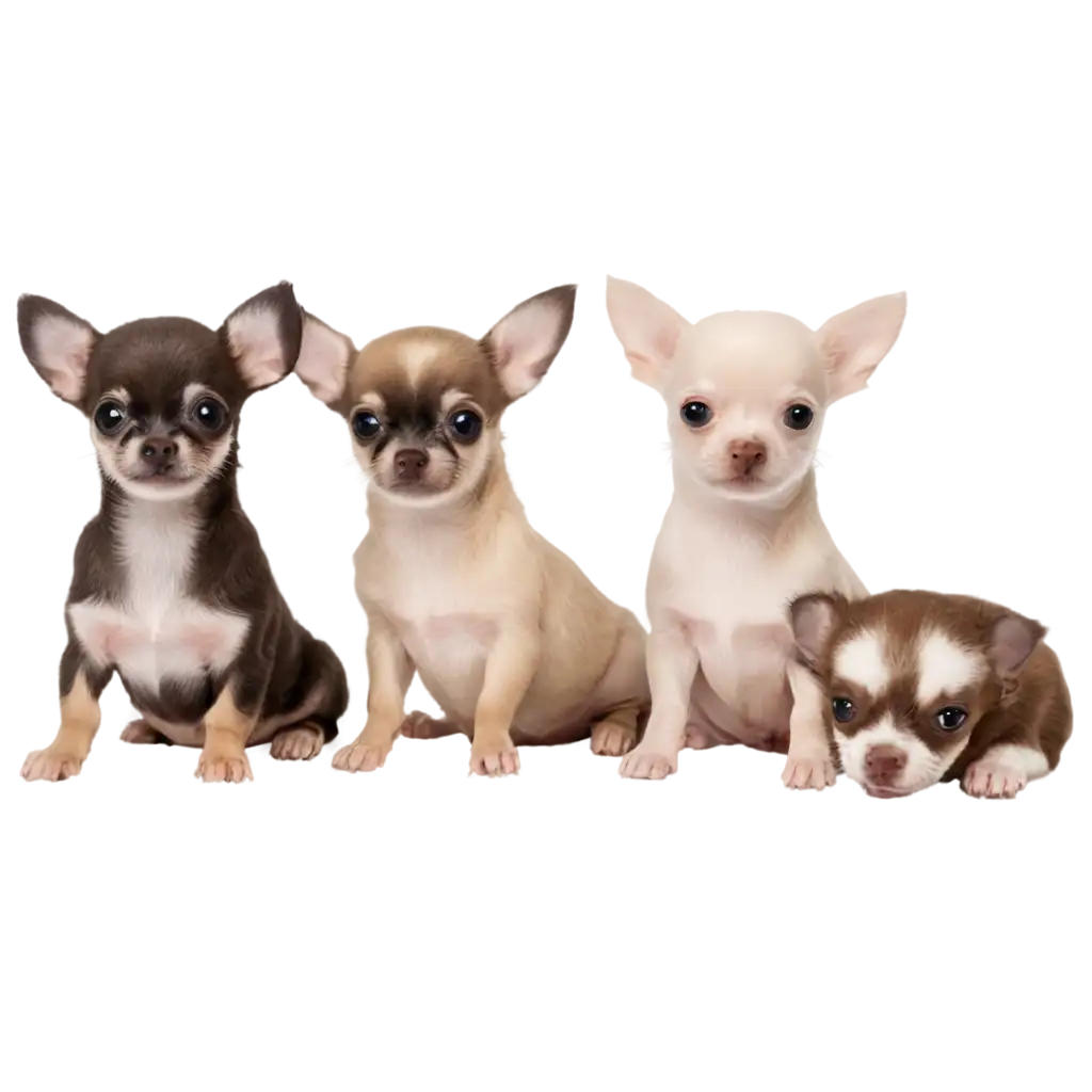 5-Chihuahua-Puppies-PNG-Image-for-HighQuality-Digital-Use