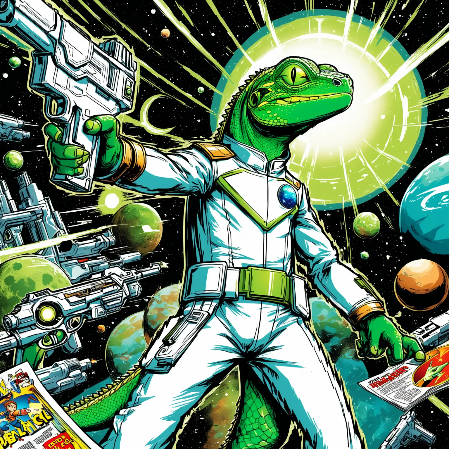 Heroic-Green-Lizard-in-SciFi-Outfit-with-Futuristic-Pistols