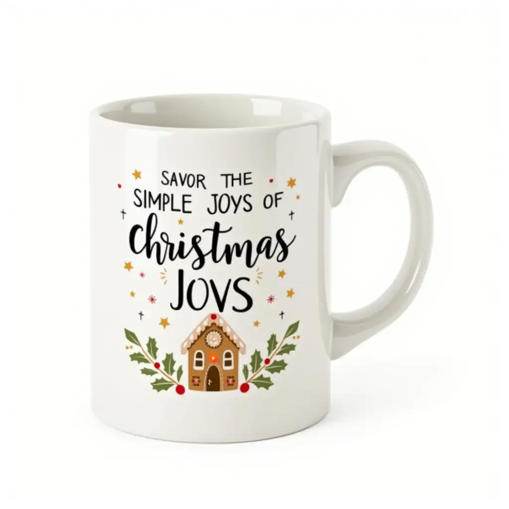 Festive-White-Ceramic-Mug-Design-with-Gingerbread-House-and-Holiday-Elements