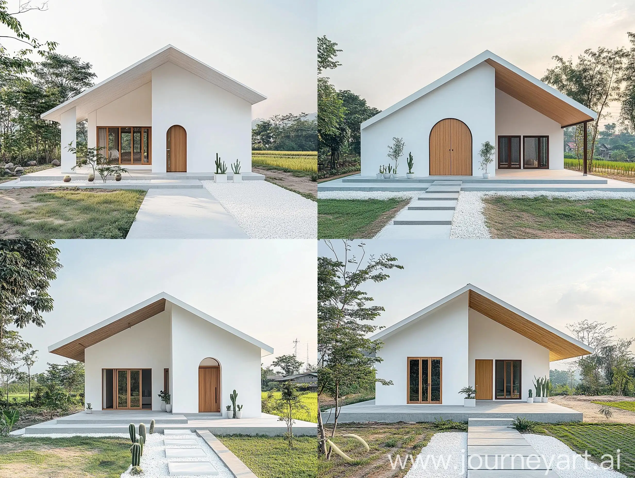 Minimal-Style-White-House-with-Japanese-Garden-in-Sakon-Nakhon-Thailand