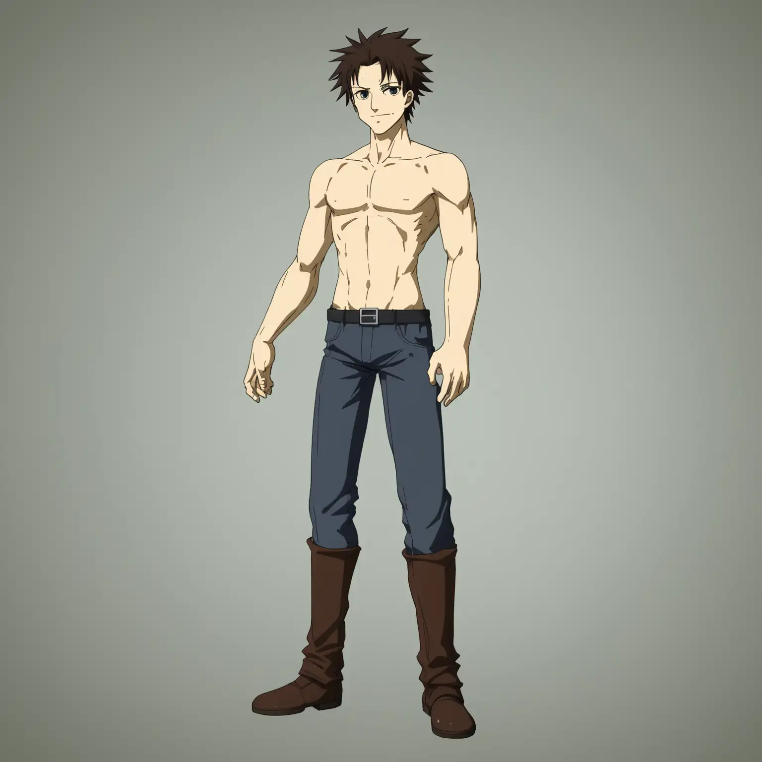 AnimeStyle-Simple-Male-Character-in-TPose-for-Animation-Model