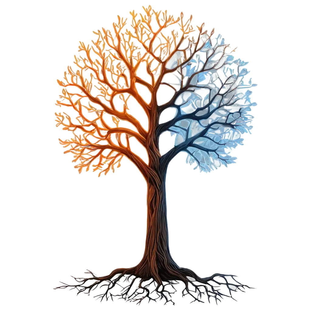 Digital-BrainShaped-Tree-PNG-Illustration-Futuristic-Artistic-Concept-in-Blue-and-Yellow-Shades